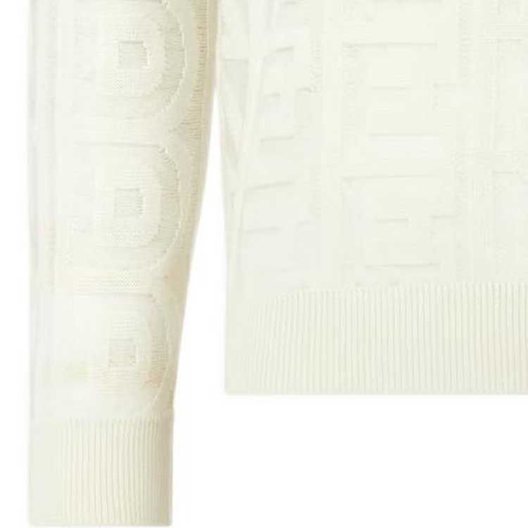 FENDI SS23 Roma Capsule Wool Logo Jacquard Knit Sweater . FZX131AMBXF1J7C 圖 6