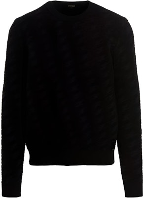 FENDI SS23 Solid Color FF Logo Crewneck Long Sleeve Sweater Black . FZX005AMBUF0QA1 Buy FENDI SS23 Solid Color FF Logo Crewneck Long Sleeve Sweater Black . FZX005AMBUF0QA1