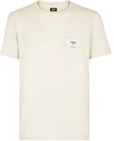 芬迪SS23纯色标志刺绣提花贴布短袖男士T恤 FY0894A9RLF0QA1 Shop 芬迪SS23纯色标志刺绣提花贴布短袖男士T恤 FY0894A9RLF0QA1