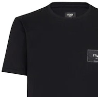 芬迪SS23纯色标志刺绣提花贴布短袖男士T恤 FY0894A9RLF0QA1 Cheap 芬迪SS23纯色标志刺绣提花贴布短袖男士T恤 FY0894A9RLF0QA1