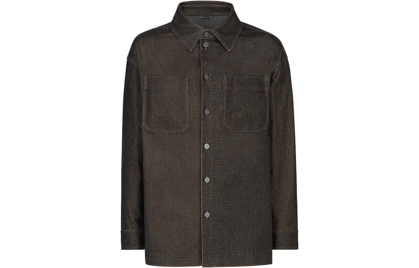 Fendi SS23 Solid Color Single-Breasted Casual Jacket 5603958 FW1172AM6LF1A2G