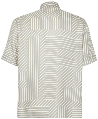 FENDI SS23 Kemeja Lengan Pendek Garis Beige. FS0795APQGF0QB9 Lookbook FENDI SS23 Kemeja Lengan Pendek Garis Beige. FS0795APQGF0QB9