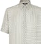 Purchase FENDI SS23 Kemeja Lengan Pendek Garis Beige. FS0795APQGF0QB9