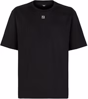 Order FENDI SS24 黑色標誌貼花寬鬆版T恤 FY0936ARYYF0QA1