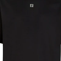 Details for FENDI SS24 黑色標誌貼花寬鬆版T恤 FY0936ARYYF0QA1
