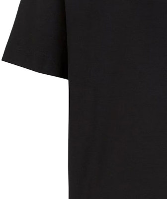 フェンディ SS24 ブラックロゴアプリケ ルーズフィットTシャツ. FY0936ARYYF0QA1 Cheap フェンディ SS24 ブラックロゴアプリケ ルーズフィットTシャツ. FY0936ARYYF0QA1