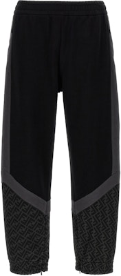 FENDI SS24 黑色標誌休閒運動長褲 FAB645AN67F1N6F Buy FENDI SS24 黑色標誌休閒運動長褲 FAB645AN67F1N6F