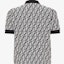 Cheap FENDI SS24 Black Logo Print Casual Knit Short Sleeve Shirt. FZC349AR85F0QA1
