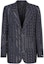 Order FENDI SS24 Blue Logo Patch Jacquard Single-Breasted Blazer. FJ0768AR91F03LQ