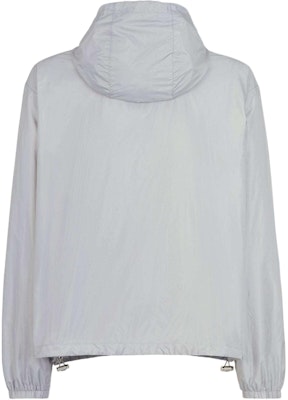 FENDI SS24 Grey Solid Logo Patch Zip-Up Hoodie Jacket. FAA935ARY6F0HH3 Lookbook FENDI SS24 Grey Solid Logo Patch Zip-Up Hoodie Jacket. FAA935ARY6F0HH3