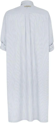 FENDI Kemeja Long-Sleeve Striped SS24 Loose Fit Warna Biru Muda FS1246AR5VF0HH3 Shop FENDI Kemeja Long-Sleeve Striped SS24 Loose Fit Warna Biru Muda FS1246AR5VF0HH3