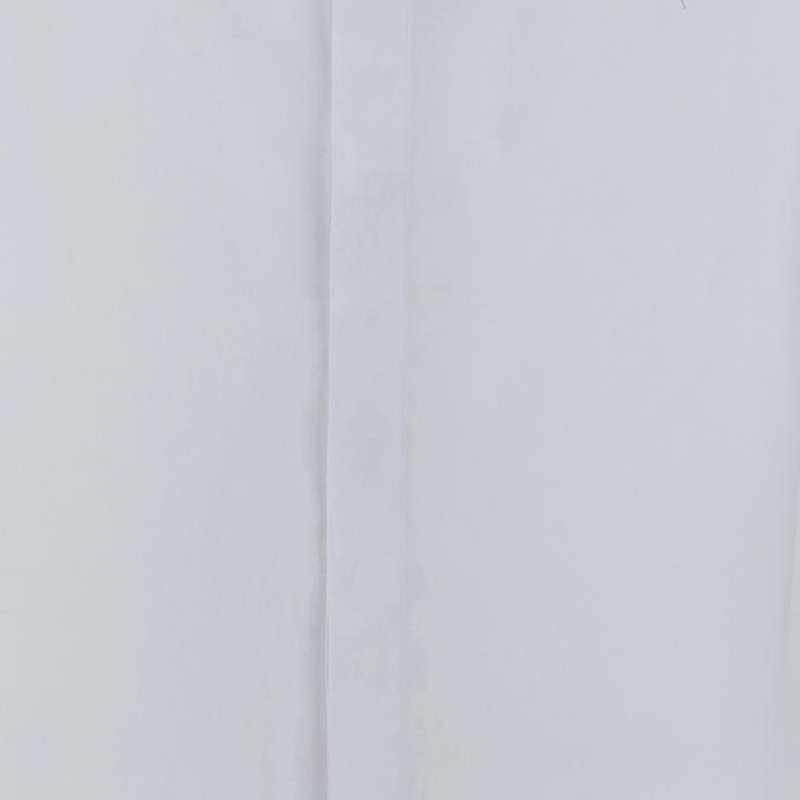 Sizing 芬迪 SS24 白色短袖衬衫 带字母刺绣和衣领 FS0795AR64F0QA0