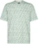 Buy FENDI SS24 全版Logo綠色寬鬆版型男士T恤。 FY0936AR79F1MTQ