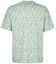 Lookbook FENDI SS24 全版Logo綠色寬鬆版型男士T恤。 FY0936AR79F1MTQ