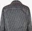 Sizing FENDI SS24 Jaket Denim Logo Print Abu Lengan Panjang Gaya Berkerah. FW0428APSWF1LUY