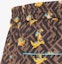 Shop FENDI SS24 Pokémon Print Zipper Casual Pants Brown Men FB0748AQIOF0ZA0