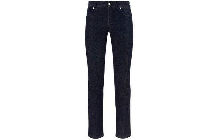 Order FENDI Seluar Denim Biru Potongan Lurus Mid-Rise. FLP201AG94F0QG0