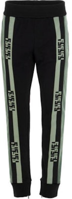 FENDI 條紋拼接針織長褲 - 中性撞色設計運動褲 FAB562A529F1DS9 Buy FENDI 條紋拼接針織長褲 - 中性撞色設計運動褲 FAB562A529F1DS9
