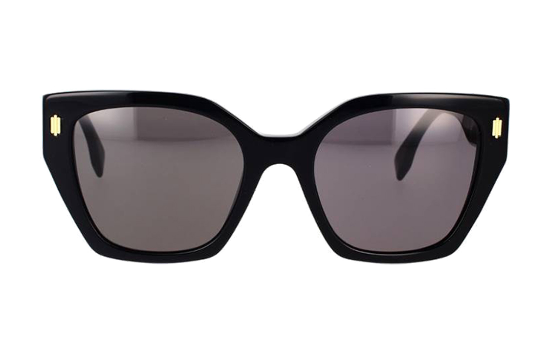 Shop Kacamata FENDI Stylish Avant-Garde Frame Kupu-Kupu Unisex. FE40070I01a
