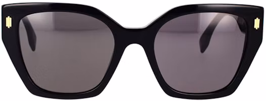 Shop FENDI 時尚前衛蝴蝶框眼鏡 中性設計 FE40070I01a