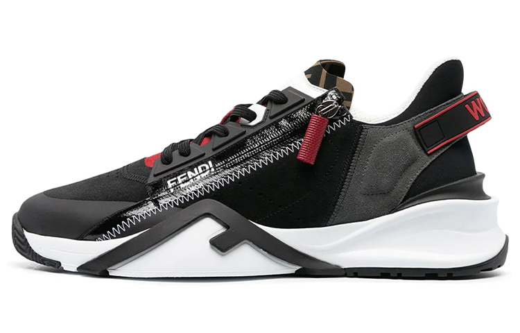 Fendi Suede Low-Top 'Black'