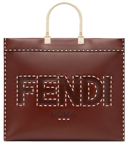 fendi-sunshine-shopper-tote-medium-brown