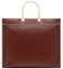 Order Fendi Sunshine Shopper Tote Sederhana Coklat