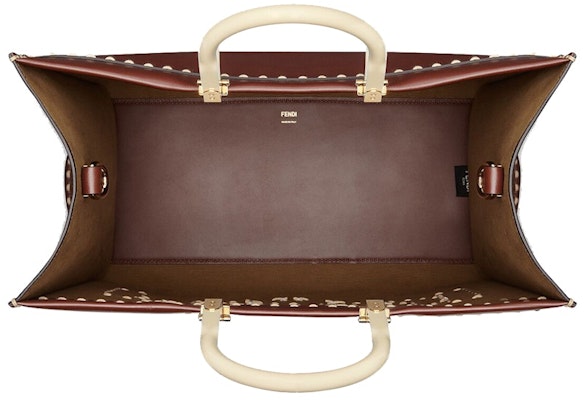 Fendi Sunshine Shopper Tote Sederhana Coklat Lookbook Fendi Sunshine Shopper Tote Sederhana Coklat