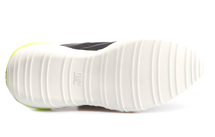 Fendi Tech Fabric Low 'Black Yellow' 圖 5