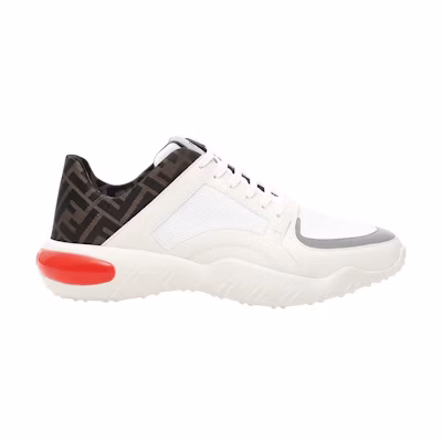 Fendi Tech Fabric Low 'White Orange'