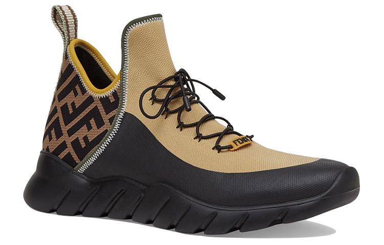 Fendi Tech Knit 'Multicolor Brown Black' 圖 3