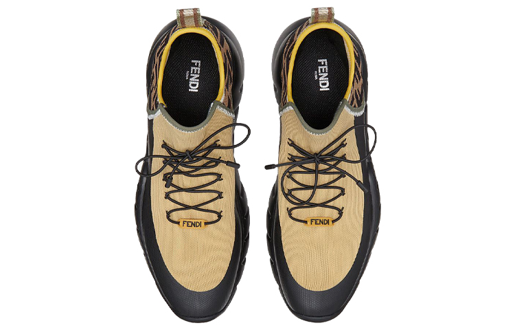 Fendi Tech Knit 'Multicolor Brown Black' 圖 4