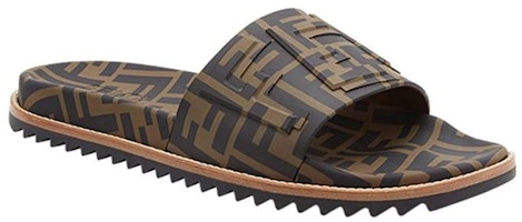 펜디 FF 모티프 슬라이드 '마야 네로' 7X1148-A3YO-F1425 Lookbook 펜디 FF 모티프 슬라이드 '마야 네로' 7X1148-A3YO-F1425