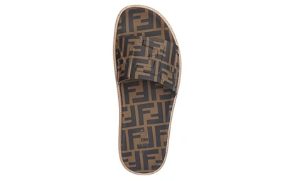 Fendi TPU FF Motif Slides 'Maya Nero'