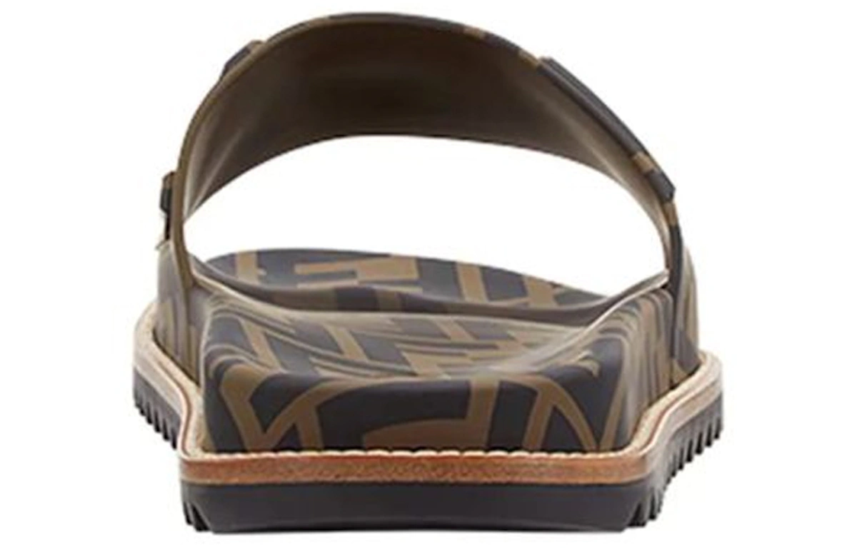 Fendi TPU FF Motif Slides 'Maya Nero'