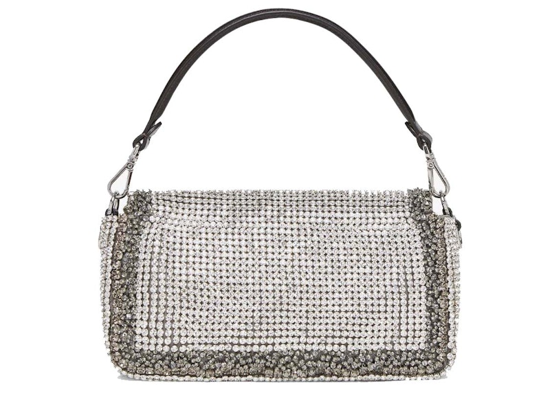 Order Fendi Baguette Negra Transparente y Bordada con Cristales