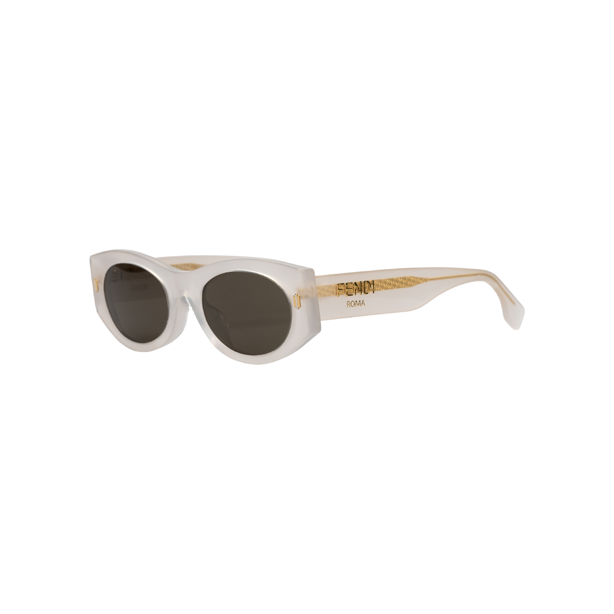 FENDI Trendy Alphabet Acetate Irregular Sunglasses Unisex Couple Style. FE40125F 圖 5