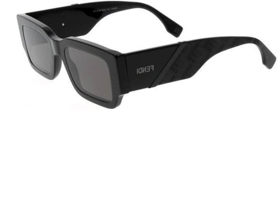 FENDI Unisex Black Irregular Acetate Sunglasses with Logo Temples. FE40131I01A Order FENDI Unisex Black Irregular Acetate Sunglasses with Logo Temples. FE40131I01A