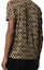 Shop FENDI Vintage Print Brown Short Sleeve T-Shirt FY0894A7A8F14C2