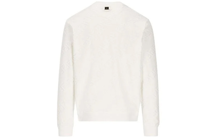 Lookbook Fendi 白色Logo印花運動衫 FY0178AHCAF0QA0