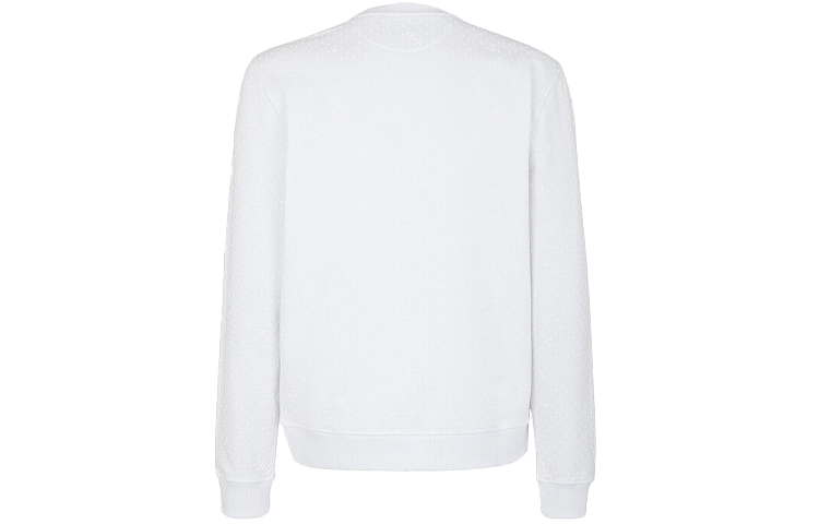 Lookbook 芬迪 白色微字母圆领长袖卫衣 FY0178AH0KF0QA0