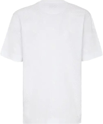 FENDI White Micro Round Neck Short Sleeve T-Shirt. FY0936AH0JF0QA0 Lookbook FENDI White Micro Round Neck Short Sleeve T-Shirt. FY0936AH0JF0QA0
