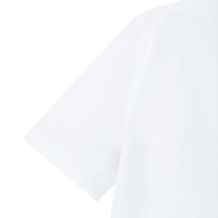 Purchase 芬迪白色短袖衬衫，简约Logo印花及方形衣领。 FS0795AF03F0QA0