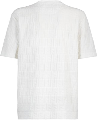 FENDI 白色麂皮短袖T恤 FY0936AA8AF0QA0 Lookbook FENDI 白色麂皮短袖T恤 FY0936AA8AF0QA0