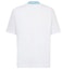 Lookbook FENDI Kaos Putih dengan Desain Logo Double F di Kerah. FY1088AGAKF18TW