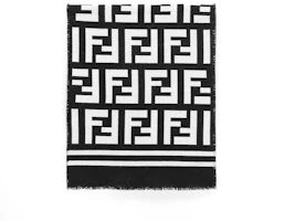 FENDI Wool Knit Scarf Black Unisex Couple's Fashion Korea/Western Trend FXS424A3Q1F0QA1 FENDI Wool Knit Scarf Black Unisex Couple's Fashion Korea/Western Trend FXS424A3Q1F0QA1