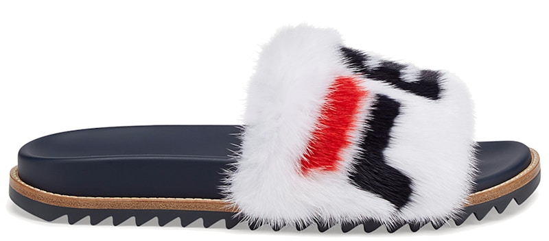 Fendi x FILA Fussbett Mink Sandal 'Multi-Color' 7X1176AK19F14ZD