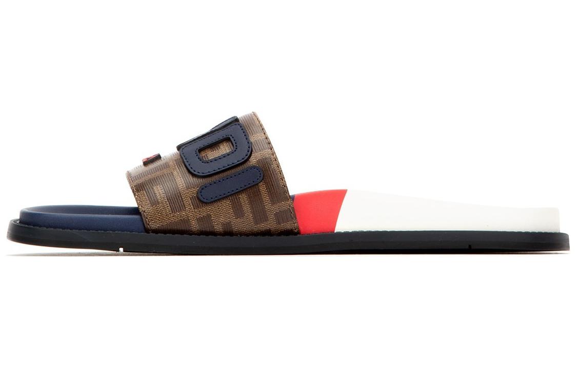 Fendi FILA Fussbett Rubber Sandal 'Multi-Color'