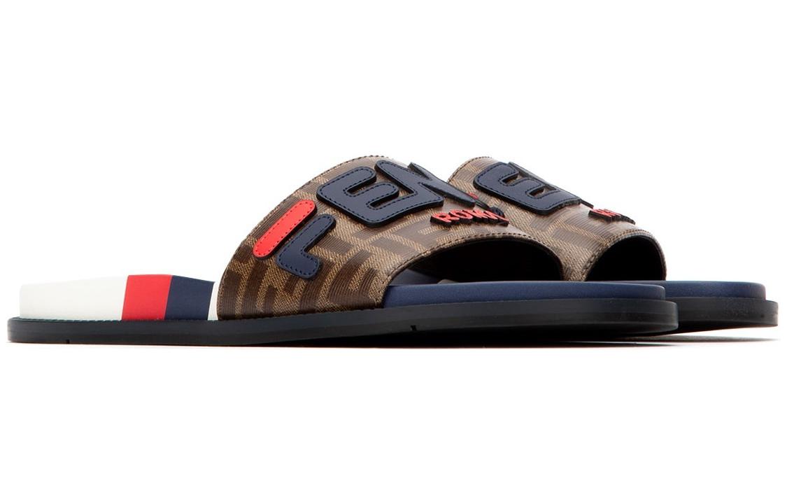 Fendi FILA Fussbett Rubber Sandal 'Multi-Color' 圖 5