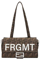 Order Fendi x FRGMT FF 布料可折疊棕色法棍包包